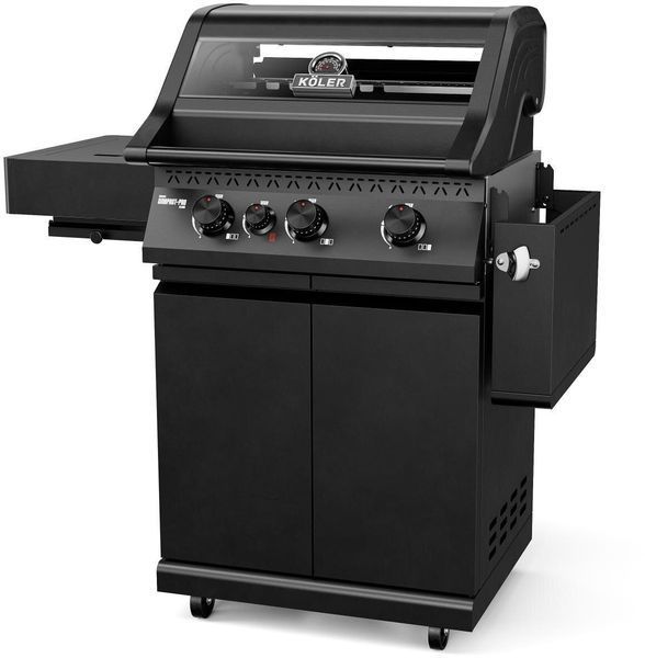 Гриль садовый газовый KOLER Krone Compact Pro Черный 15.8 кВт 60 x 46 см 1274528 фото