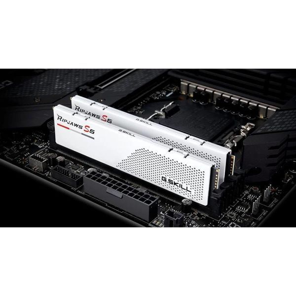 Память для настольных компьютеров G.Skill 32 GB (2x16GB) DDR5 5600 MHz Ripjaws S5 (F5-5600J3636C16GX2-RS5W) 027696 фото