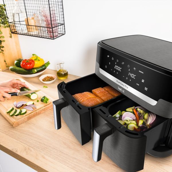 Мультипечь Tefal Dual Easy Fry XXL EY942HE0 2038787 фото
