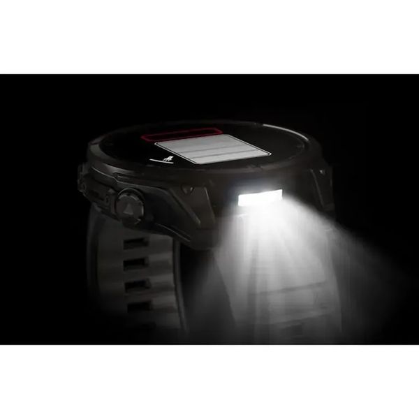 Смарт-годинник Garmin Fenix 8 47mm Amoled Sapphire Carbon Gray DLC Titanium w. Black/Pebble Gray B. (010-02904-20/21/29) 613054 фото