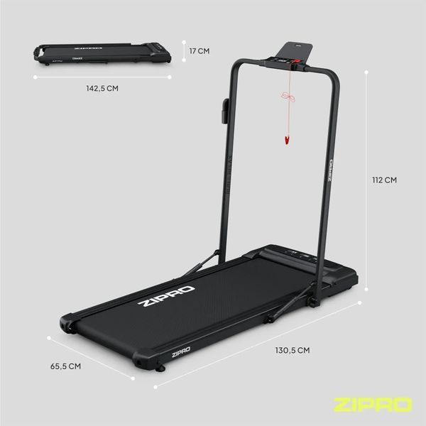 Бігова доріжка електрична Zipro Newlite 589625 фото