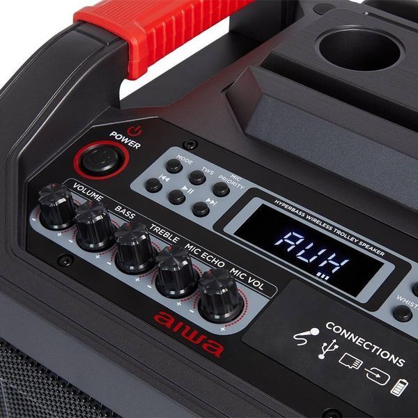 Портативна акустика AIWA KBTUS-608 Мікрофон Караоке 518424 фото