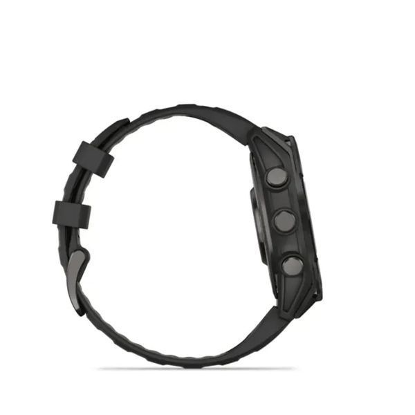 Смарт-годинник Garmin Fenix 8 47mm Amoled Sapphire Carbon Gray DLC Titanium w. Black/Pebble Gray B. (010-02904-20/21/29) 613054 фото