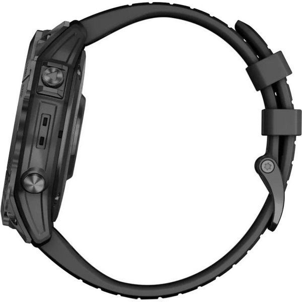 Смарт-годинник Garmin Epix Pro Gen 2 Sapphire 51mm Carbon G. DLC Tit. with Black Band (010-02804-00/01/53) 035052 фото
