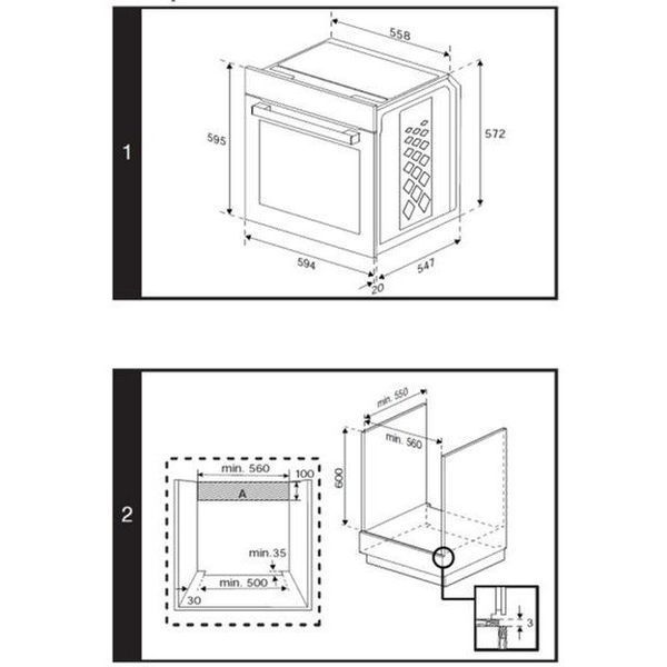 Духовка электрическая Beko BBIE123001XD 011127 фото