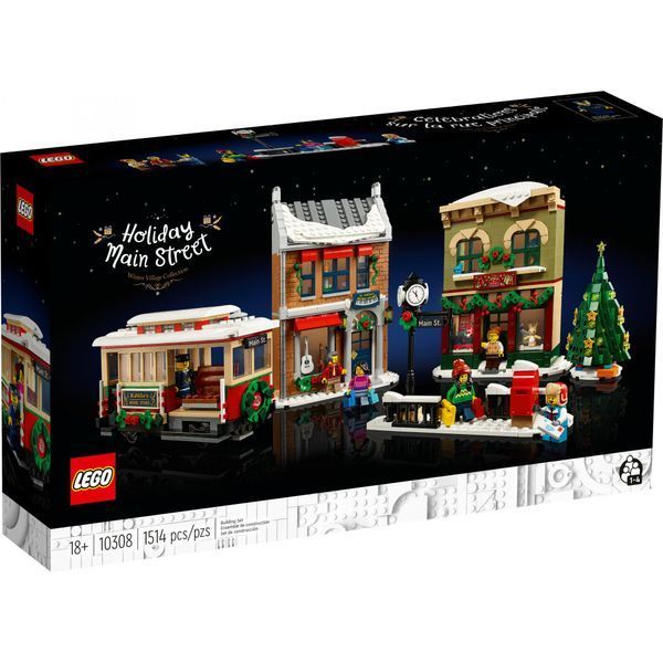 Блоковый конструктор LEGO Icons Holiday Main Street (10308) 009589 фото