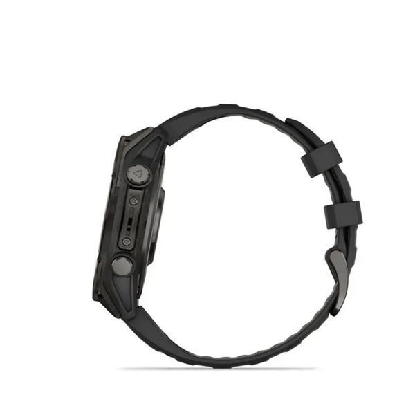 Смарт-годинник Garmin Fenix 8 47mm Amoled Sapphire Carbon Gray DLC Titanium w. Black/Pebble Gray B. (010-02904-20/21/29) 613054 фото