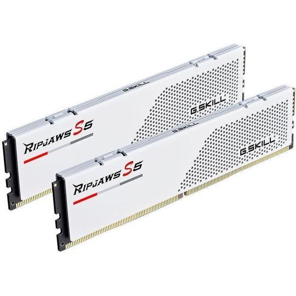 Память для настольных компьютеров G.Skill 32 GB (2x16GB) DDR5 5600 MHz Ripjaws S5 (F5-5600J3636C16GX2-RS5W) 027696 фото