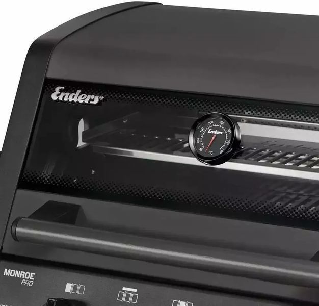 Гриль газовий мобільний Enders Monroe Pro 3 Sik Turbo Graphite (838133) 604568 фото