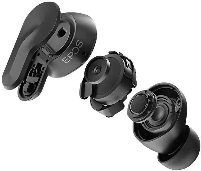 Наушники TWS Sennheiser Epos Adapt E1 Scandinavan Black (1001262) 595804 фото