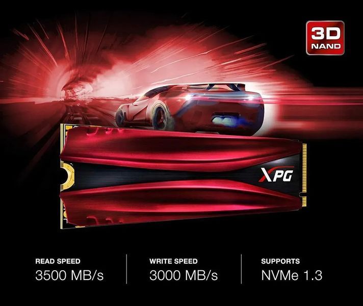 SSD накопитель Adata XPG Gammix S11 Pro 1 TB (AGAMMIXS11P-1TT-C) 299016 фото