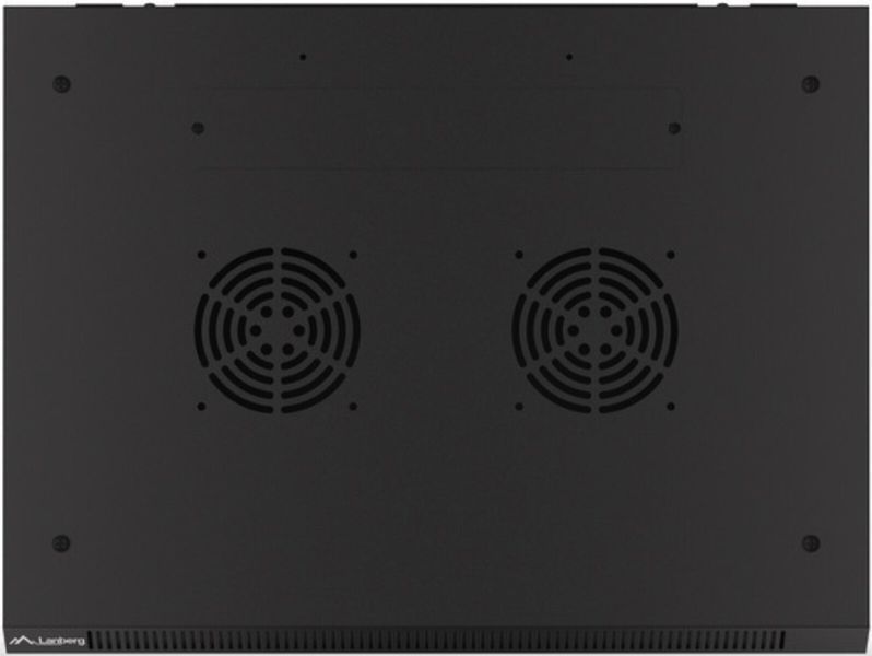Шкаф RACK LANBERG 19" 27U WF01-6427-10B 600 x 450 мм, настенный, черный 470893 фото