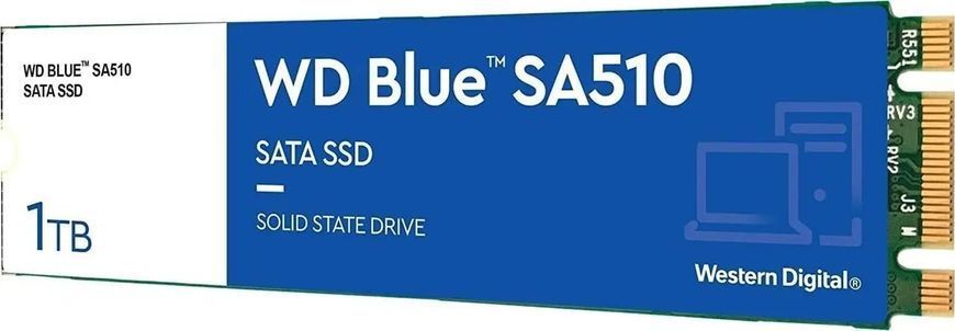 SSD накопичувач WD Blue SA510 M.2 1 TB (WDS100T3B0B) 001067 фото