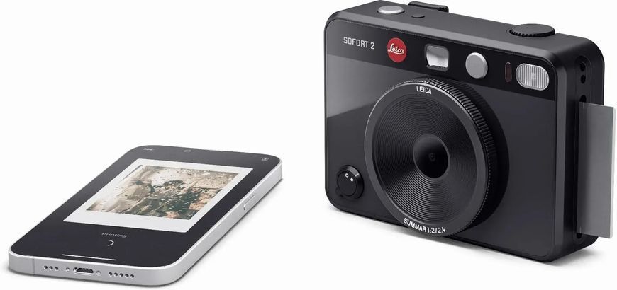 Фотокамера мгновенной печати Leica Sofort 2 Black 611521 фото
