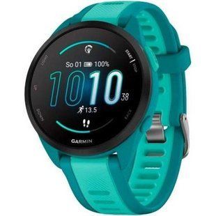 Смарт-годинник Garmin Forerunner 165 Music Turquoise/Aqua (010-02863-32/B2) 035070 фото