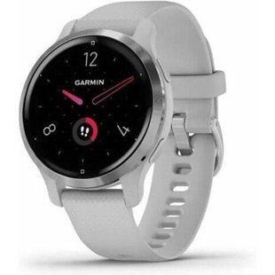 Смарт-годинник Garmin Venu 2S Silver Stainless Steel Bezel with Mist Gray Case and Silicone Band (010-02429-12/02) 035291 фото