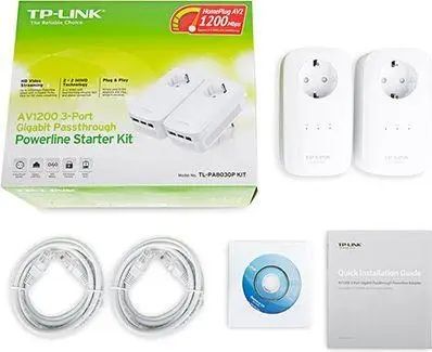 Powerline-адаптер TP-Link TL-PA8030P Kit 352228 фото