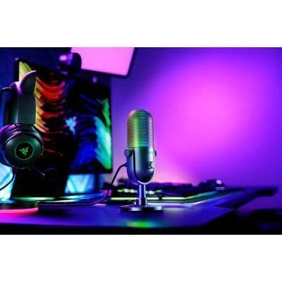 Микрофон для ПК/ для стриминга, подкастов Razer Seiren V3 Chroma (RZ19-05060100-R3M1) 024308 фото