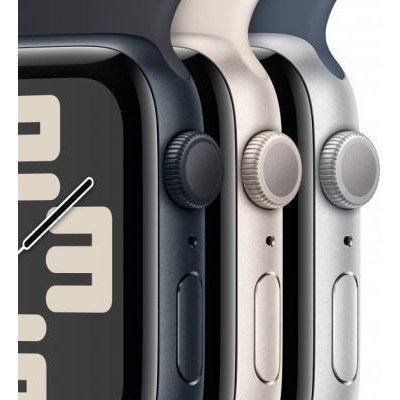 Смарт-часы Apple Watch SE 2 GPS 44mm Midnight Aluminium Case with Midnight Sport Band M/L (MRE93) 035020 фото