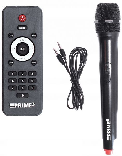 Power Audio PRIME3 APA20, 40 Вт, Bluetooth, акумулятор 4 години, два бездротових мікрофони в комплекті, пульт в комплекті 348319 фото