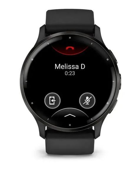 Смарт-часы Garmin Venu 3 Slate Stainless Steel Bezel with Black Case and Silicone Band (010-02784-01/51/41) 613087 фото