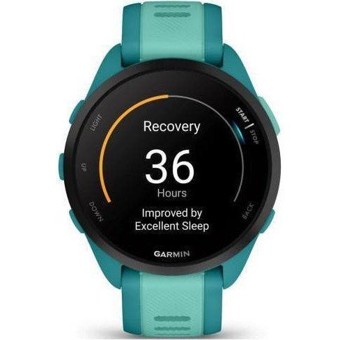 Смарт-годинник Garmin Forerunner 165 Music Turquoise/Aqua (010-02863-32/B2) 035070 фото