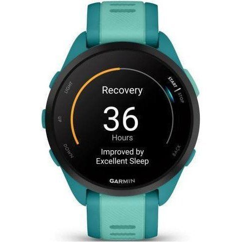 Смарт-годинник Garmin Forerunner 165 Music Turquoise/Aqua (010-02863-32/B2) 035070 фото