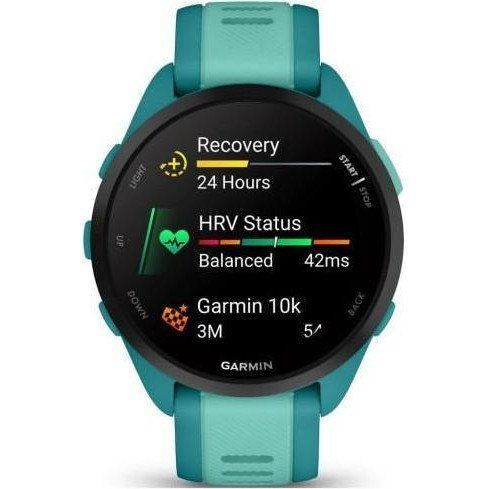 Смарт-годинник Garmin Forerunner 165 Music Turquoise/Aqua (010-02863-32/B2) 035070 фото