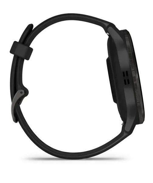 Смарт-часы Garmin Venu 3 Slate Stainless Steel Bezel with Black Case and Silicone Band (010-02784-01/51/41) 613087 фото