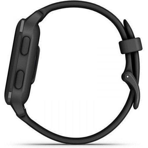 Смарт-годинник Garmin Venu Sq 2 &ndash; Music Edition Slate Aluminum Bezel with Black Case and Silicone Band (010-02700-00/10/80) 035120 фото