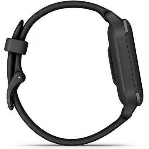 Смарт-годинник Garmin Venu Sq 2 &ndash; Music Edition Slate Aluminum Bezel with Black Case and Silicone Band (010-02700-00/10/80) 035120 фото
