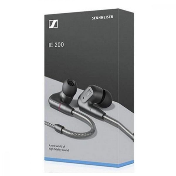 Навушники без мікрофону Sennheiser IE 200 Black (700249) 029482 фото