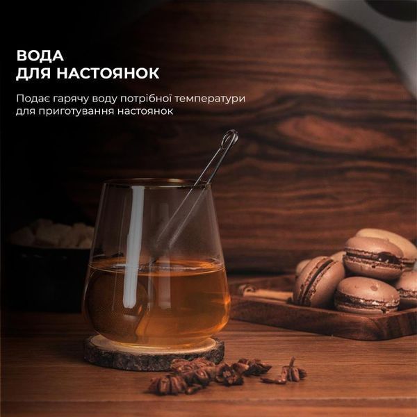 Ріжкова кавоварка еспресо CECOTEC Cafelizzia 890 Gray (01624) 036141 фото