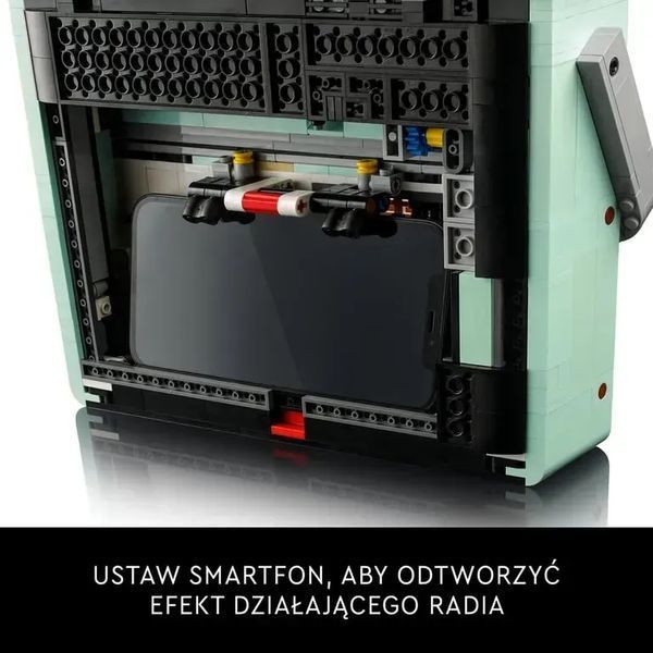 Блоковий конструктор LEGO Icons Ретро Радіоприймач (10334) 613395 фото