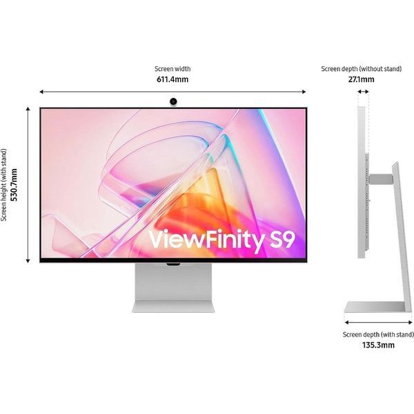 Монітор Samsung ViewFinity S9 5K (LS27C902PAUXDU) 027942 фото