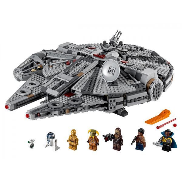 Блоковий конструктор LEGO Star Wars Сокіл Тисячоліття (75257) 009465 фото