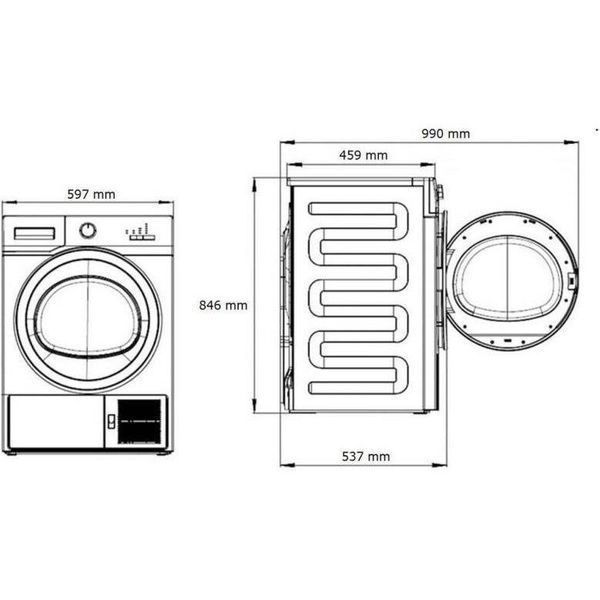 Сушильна машина Beko DF7412PB 040758 фото