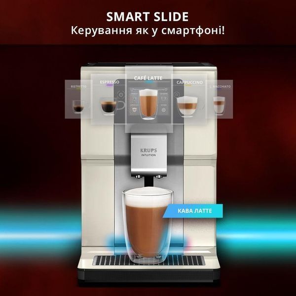 Кофемашина автоматическая Krups Intuition Preference EA872A10 016470 фото
