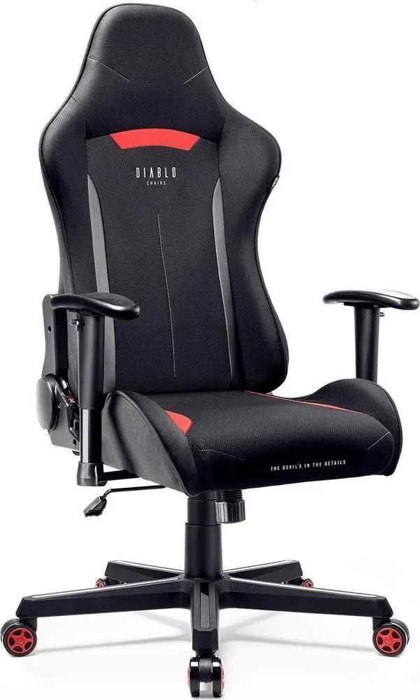 Компьютерное кресло для геймера Diablo Chairs X-ST4RTER Black 018971 фото
