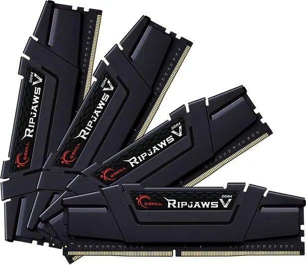 Память G.Skill Ripjaws V DDR4 128 GB 3600MHz CL18 (F4-3600C18Q-128GVK) 339937 фото