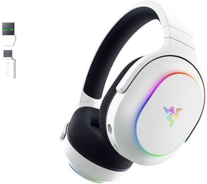 Наушники RAZER Barracuda X Chroma Беспроводные, Накладные, Пространственный звук Белый 2056970 фото