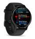 Смарт-часы Garmin Venu 3 Slate Stainless Steel Bezel with Black Case and Silicone Band (010-02784-01/51/41) 613087 фото 3