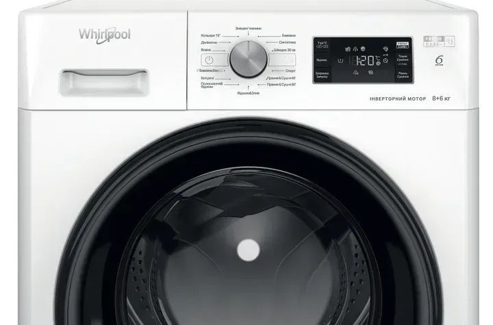 Прально-сушильна машина автоматична Whirlpool FFWDB 864349 BV PL 461842ua фото