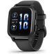 Смарт-годинник Garmin Venu Sq 2 &ndash; Music Edition Slate Aluminum Bezel with Black Case and Silicone Band (010-02700-00/10/80) 035120 фото 1