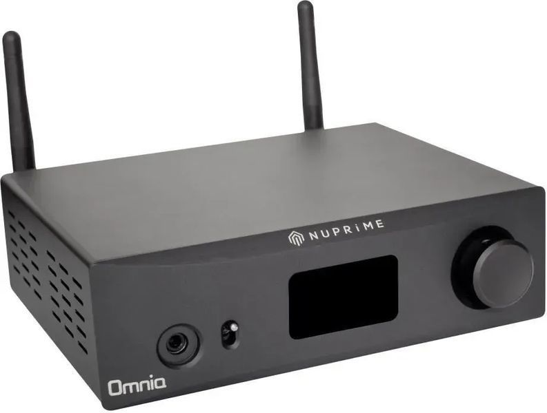 Сетевой аудиопроигрыватель NuPrime Omnia WR-2 Black 607155 фото
