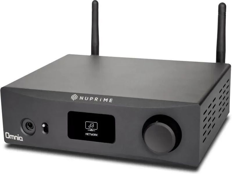 Сетевой аудиопроигрыватель NuPrime Omnia WR-2 Black 607155 фото