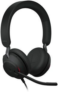 Навушники повнорозмірні JABRA Evolve2 40 SE MS Стерео Чорний 2131896 фото