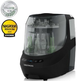 Стерилізатор BABY BREZZA Bottle Washer Pro Чорний 2088269 фото