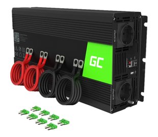 Перетворювач DC-AC Green Cell INV20 24V/230V 2000/4000W 364026 фото