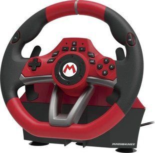 Руль Hori Mario Kart Racing Wheel Pro Deluxe for Nintendo Switch (NSW-228U) 017851 фото